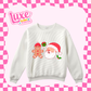 Cutesy Xmas Red | DTF Heat Transfer | #190