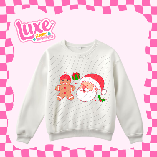 Cutesy Xmas Red | DTF Heat Transfer | #190