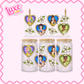 16oz UV DTF Wrap | Princess Hearts | #2588