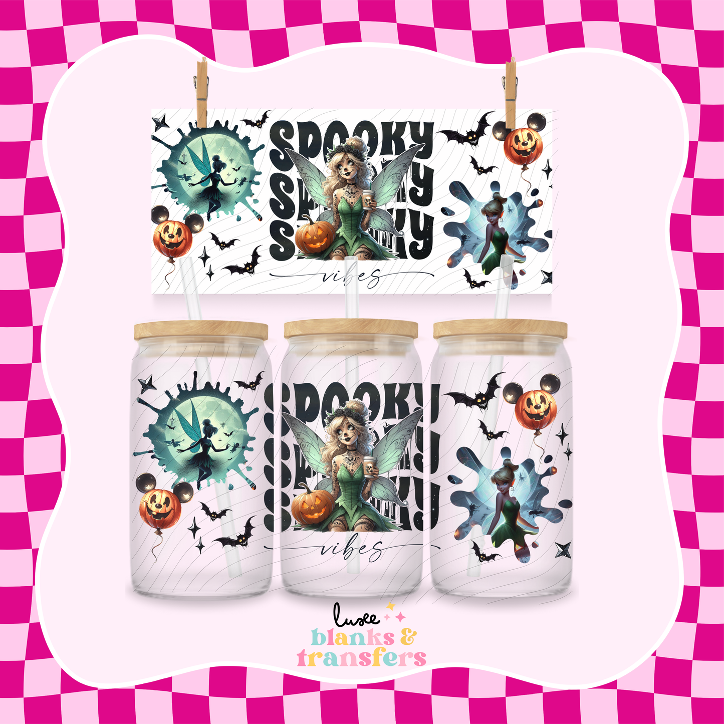 Tink Spooky UV DTF Wrap (#814)