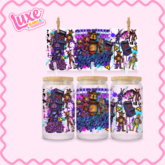 16oz UV DTF Wrap | Five Nights | #2282