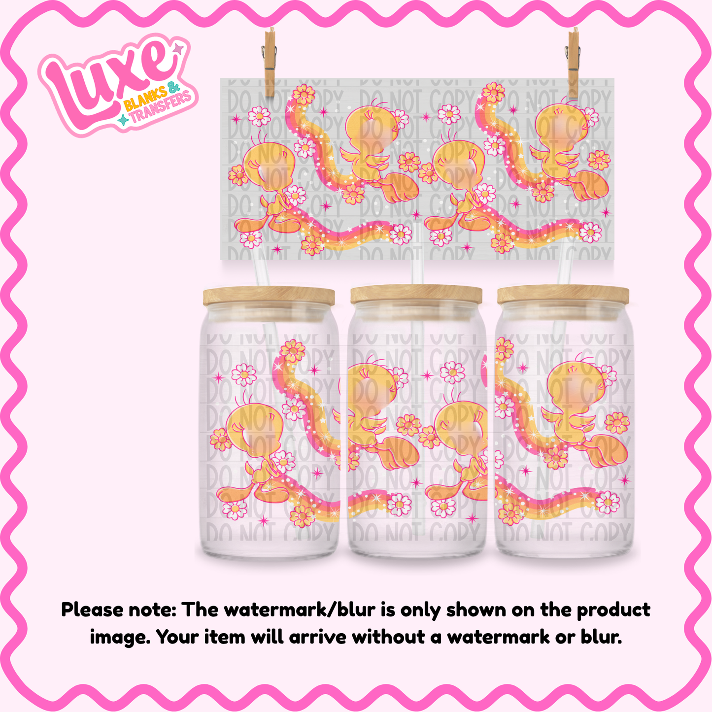 16oz UV DTF Wrap | Tw33t | #4058