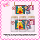 16oz UV DTF Wrap | Yellow Bear Christmas | #1067