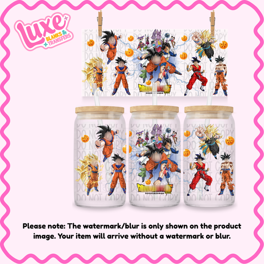 16oz UV DTF Wrap | DBZ | #3861