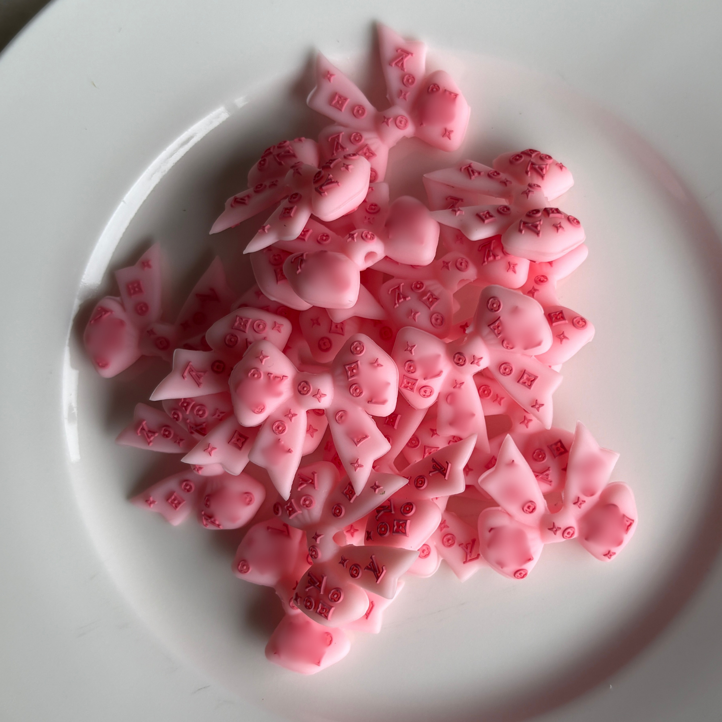 VL Pink Boujee Bow | Focal Bead