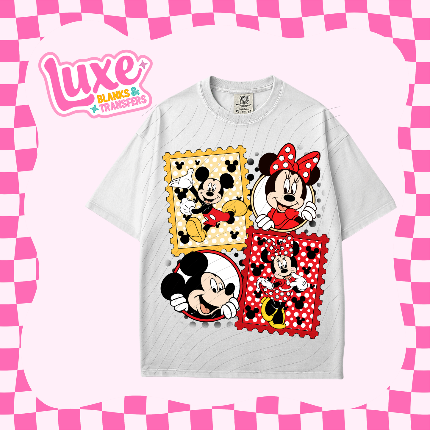 Mouse Stamps | DTF Heat Transfer | #18