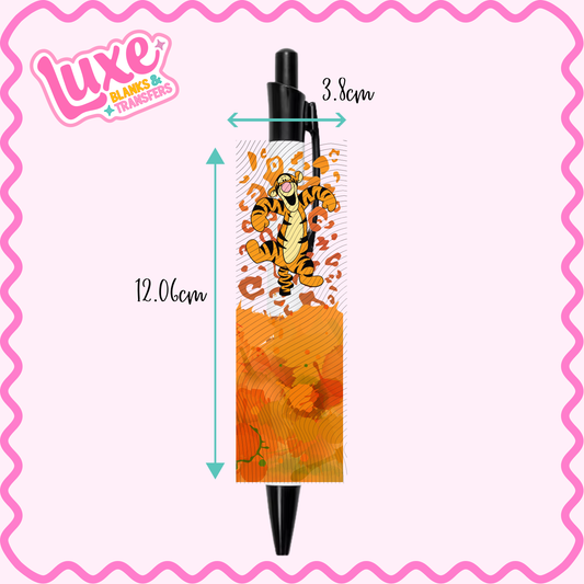 UV DTF Pen Wrap | Tiger | #19