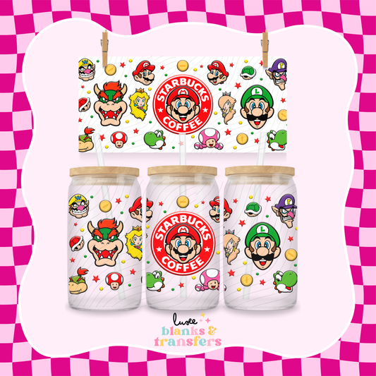 Starby Mario UV DTF Wrap (#366)