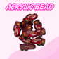 Flatback Acrylic Bead | Car