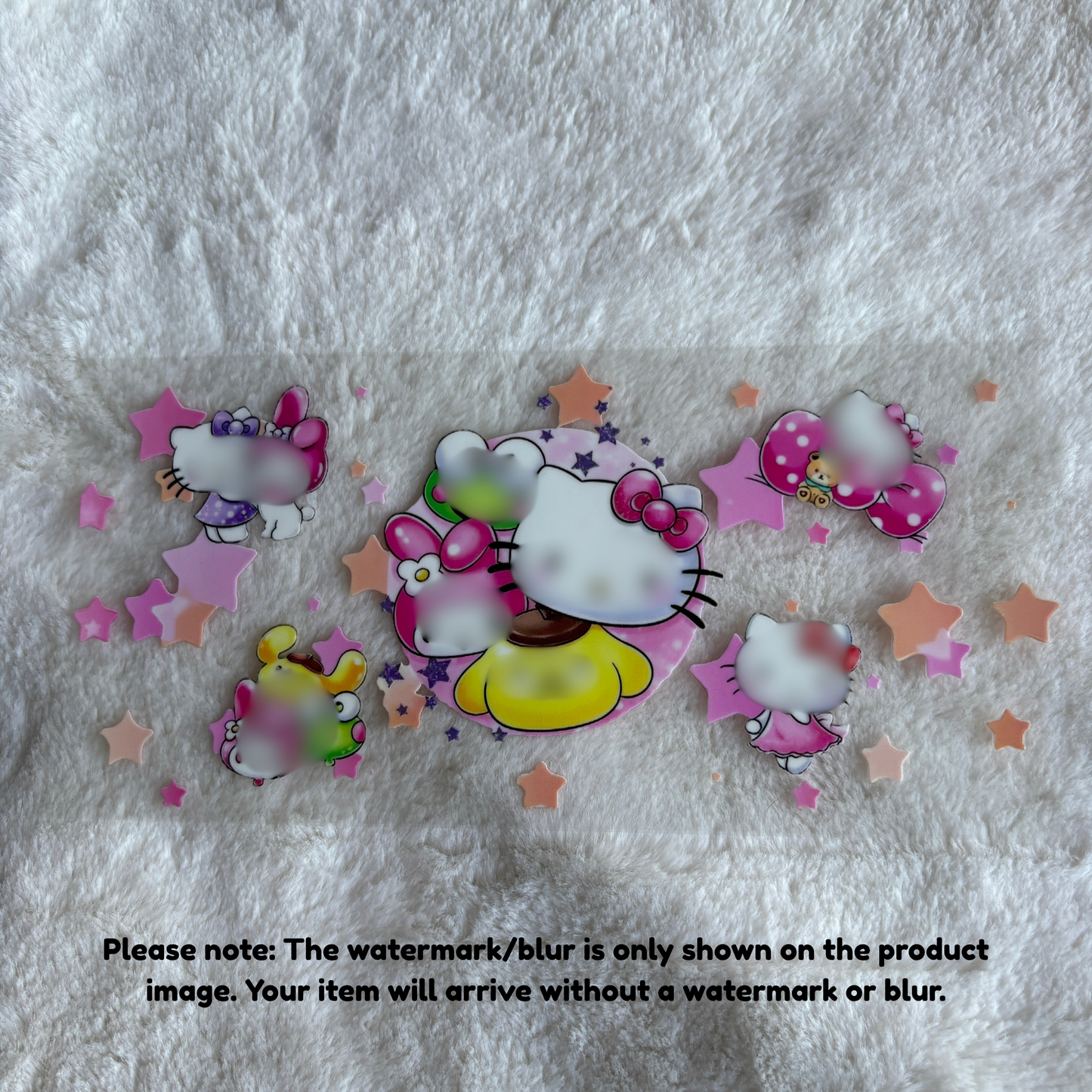 16oz UV DTF Wrap (Double Sided) | Ready To Ship | Hi Cat Friends
