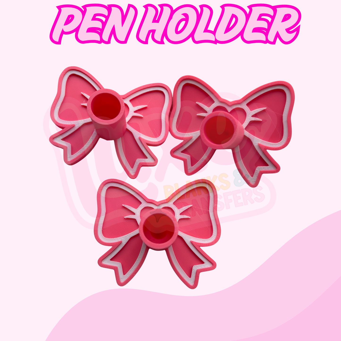 Bow Pen Holder (For Beadable Pens)