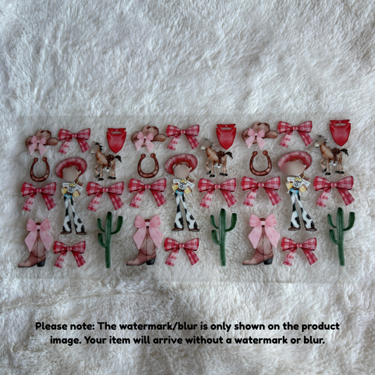 16oz UV DTF Wrap (Double Sided) | Ready To Ship | J3ss1e Pattern