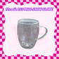 12oz Glass Mug Snow Globe
