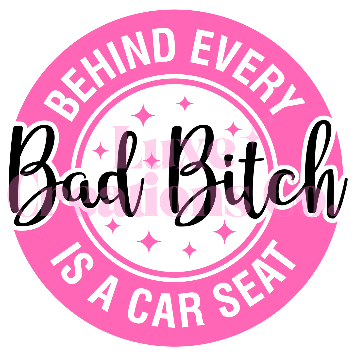 Bad B*** UV DTF Decal