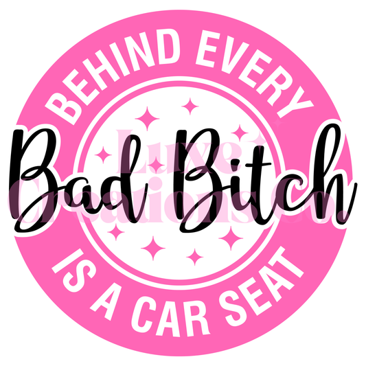 Bad B*** UV DTF Decal