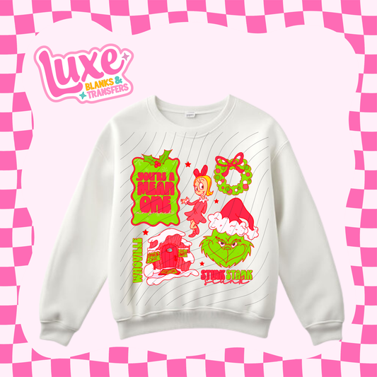 You're A Mean One Red | DTF Heat Transfer | #194