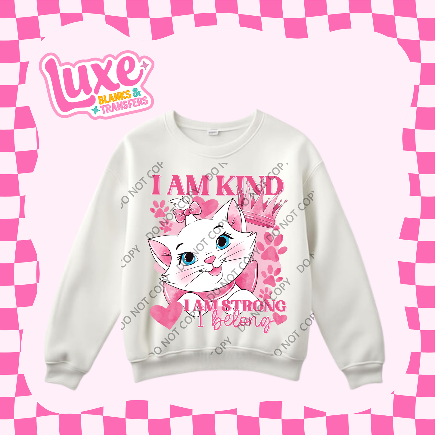 DTF Heat Transfer | Cat Character | #461