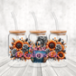 Orange Flower Messy Bun UV DTF Wrap  (#159)