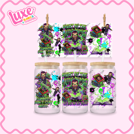 16oz UV DTF Wrap | Night Of The Living Dummy | #2286