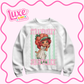 DTF Heat Transfer | Strawberry Stripes | #932
