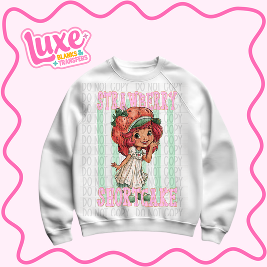 DTF Heat Transfer | Strawberry Stripes | #932