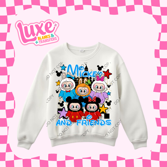 DTF Heat Transfer | Mickey X Bubu | #463