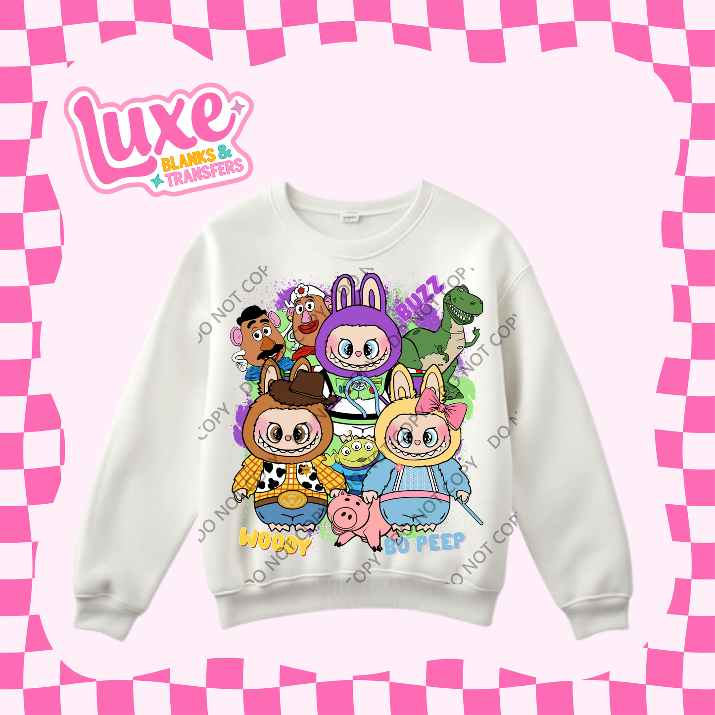 DTF Heat Transfer | Toys X Bubu | #465