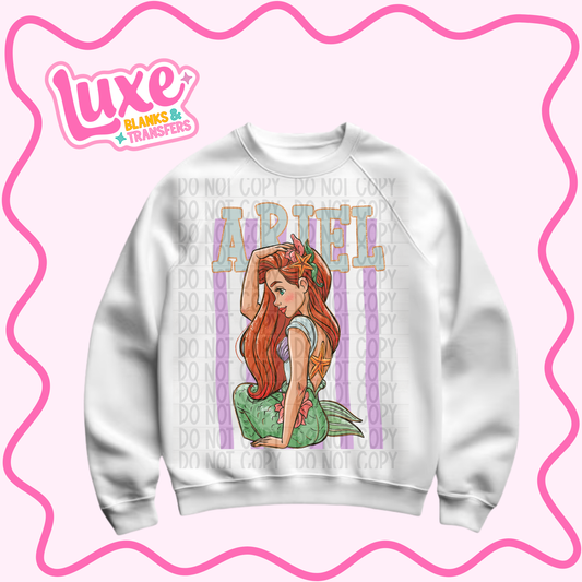 DTF Heat Transfer | Mermaid Stripes | #934