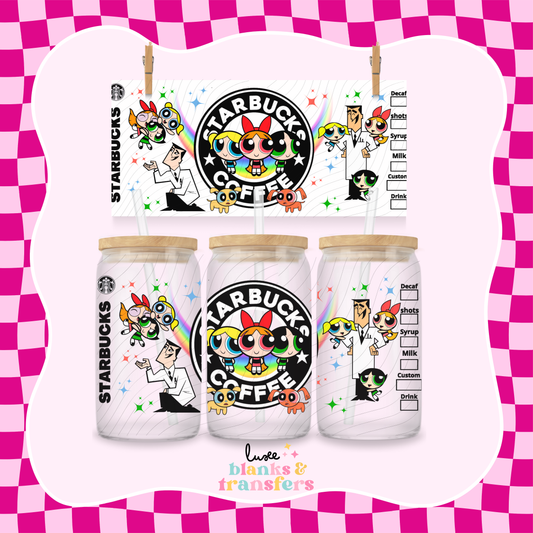Powerpuff Starby UV DTF Wrap (#455)