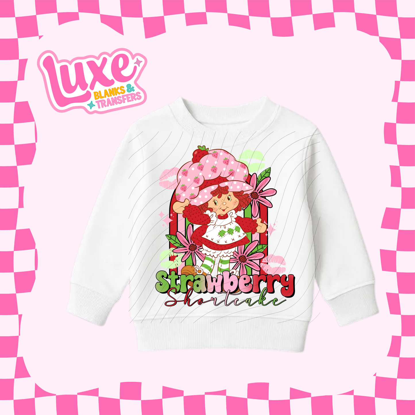 Strawb | Kids DTF Heat Transfer | #17