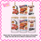 16oz UV DTF Wrap | Red Race Car | #1205