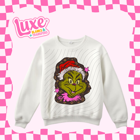 Boujee Gr!nch | DTF Heat Transfer | #202