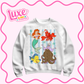 DTF Heat Transfer | Mermaid Stripes | #936