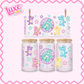 16oz UV DTF Wrap | Pastel Bears | #3086