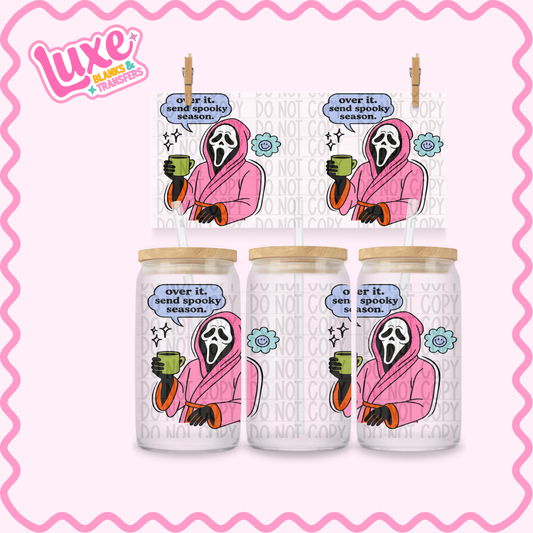 16oz UV DTF Wrap | Send Spooky Season | #3572