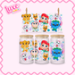 16oz UV DTF Wrap | Cutesy Door/able Characters | #2601