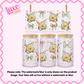 16oz UV DTF Wrap | W1n Gold Bows | #187