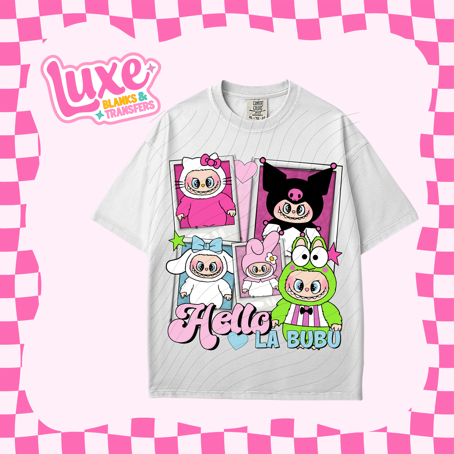 Hello Bubu | DTF Heat Transfer | #19