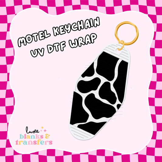 Motel Keychain UV DTF Wrap (#C20)