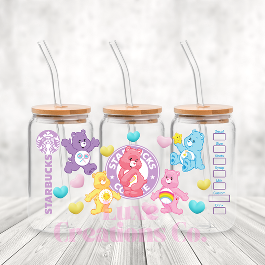 Care Bear Starby UV DTF Wrap (#01)