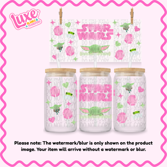 16oz UV DTF Wrap | Pastel Star | #1944