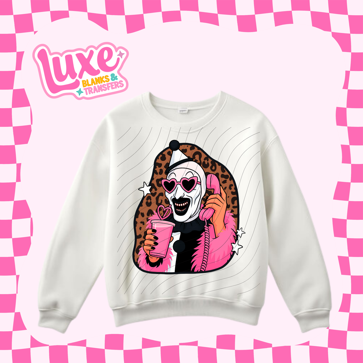 Cutesty Spooky Clown | DTF Heat Transfer | #204