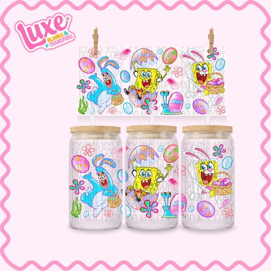 16oz UV DTF Wrap | Easter Sp0nge | #2602