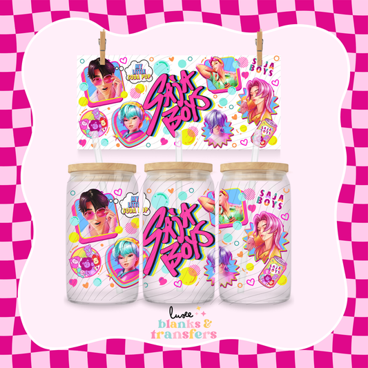 K-Pop Saja Boys UV DTF Wrap (#832)