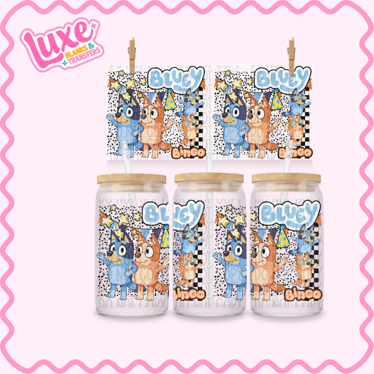 16oz UV DTF Wrap | Blu3-y | #3576
