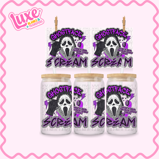 16oz UV DTF Wrap | Ghosty Purple | #3578