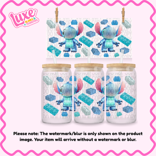 16oz UV DTF Wrap | Blu3 Block | #2301