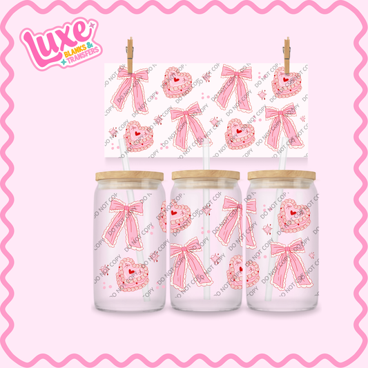 16oz UV DTF Wrap | Cutesy Coquette | #2300