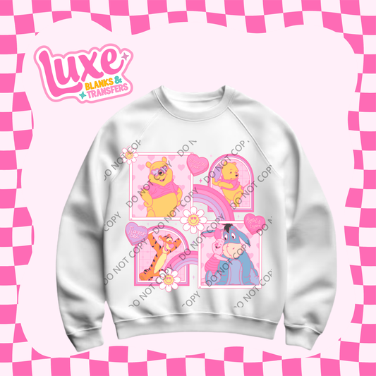 DTF Heat Transfer | Winnie Frame | #476