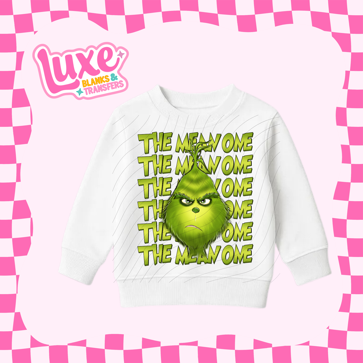 The Mean One | Kids DTF Heat Transfer | #27